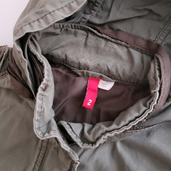 Green fall jacket - Picture 4 of 4